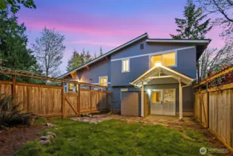 Separate Fenced Backyard for MIL/ADU