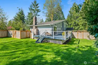Main Fenced Backyard. (1 of 2)