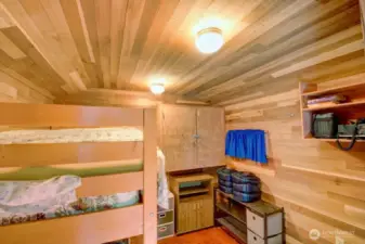 Insulated and powered shed