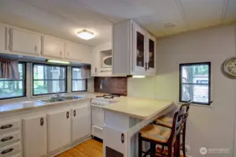 Kitchen with all the necessities