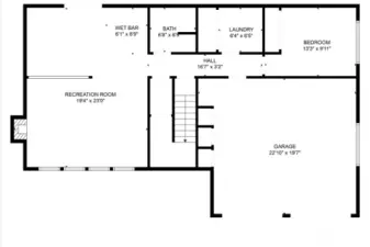 Lower Level of Home