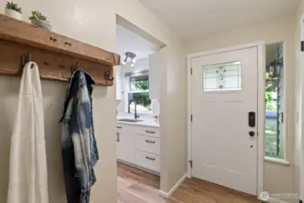 Right from the entry, the custom details shine!