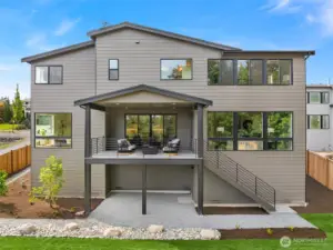 Huge storage area below main floor with full size  access door