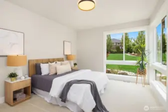 Guest Suite or second Primary on main floor with attached 3/4 bath