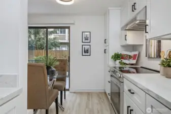 Kitchen with Eating Space