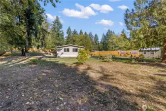 Expansive large lot.