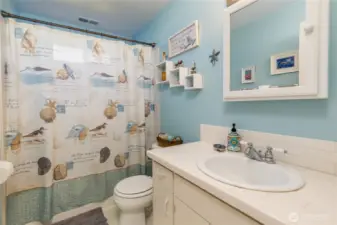 Full hall bathroom
