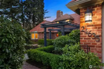 A world of charm, embraced by impeccable mature landscaping.