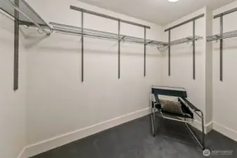 Huge walk-in closet!