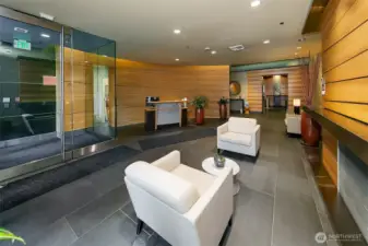 Full time facility manager and concierge staff to assist. And a comfortable place to meet and greet while coming and going.