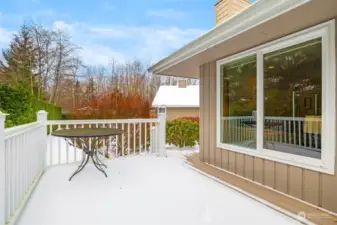 The private backyard is the perfect place to enjoy nature (is it summer yet?!?!)