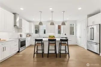 Pictures of Model Home. Not pictures of actual home. Features, colors, layout may vary.