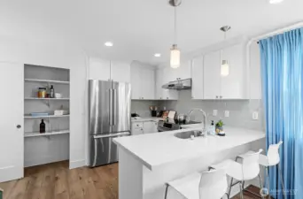 Large pantry closet
