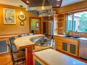 Coming back to the kitchen area