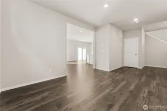 Photo of same plan but not actual home and reflects different colors and elevation.
