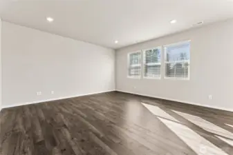 Photo of same plan but not actual home and reflects different colors and elevation.