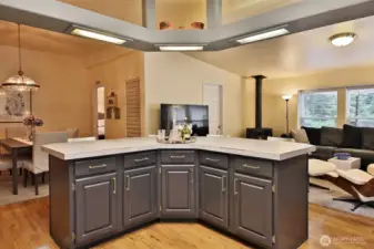 Expansive Kitchen
