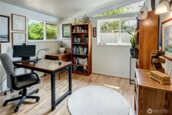 ~bedroom one, currently used as an office
