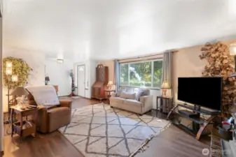 Large trees provide nice shade for the house. Helps keep the house cool during the hot summer days we get here!