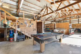 Room for work & play in here!