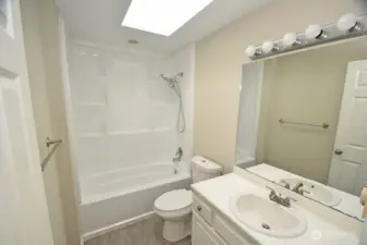 Full bathroom upstairs