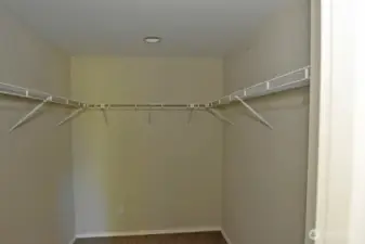 Master closet