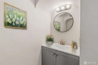 Virtually Staged full bath main floor