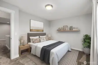 Virtually Staged Upped Bedroom #2