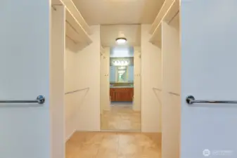 Very nice size closet