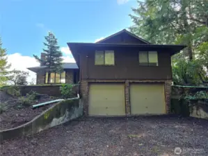 view of home from parking area