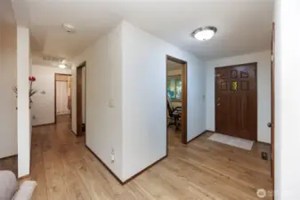 Entry ... Newer flooring throughout also new paints throughout.