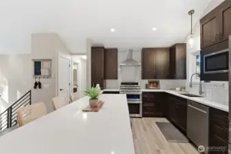 Kitchen with Large Island