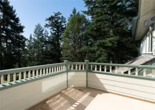 Balcony off primary bedroom