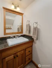 main floor half bath