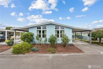 Welcome home to Rio Verde. Home faces east and the front door is on the left side of the home. Park in the carport on the righthand side.