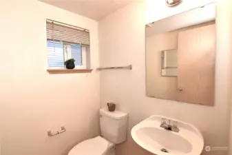 main floor half bath