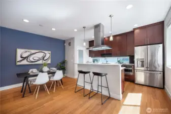 Chic sophistication and functional design
