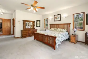 This fabulous rambler offers a split bedroom floor plan, with the Primary Suite on one side of the home, and the two additional bedrooms on the other.