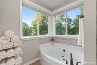 soaking tub