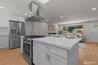 All new stainless appliances.
