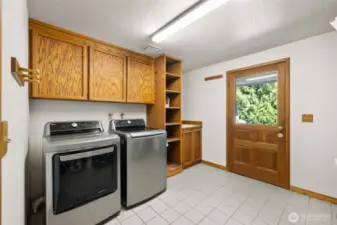 Utility room with separate entrance. Possible conversion to ADU Kitchen.