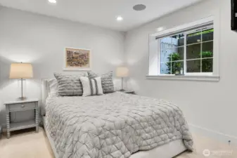 The 3rd bedroom has an upgraded 3/4 bath ensuite.