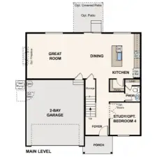 Main Floor Rendering