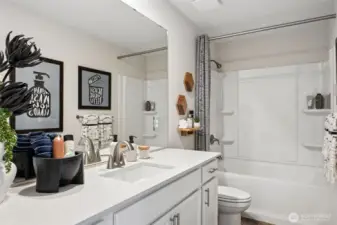 Disclaimer Secondary photos of same floor plan on different lot in different community: Photos are from another Christy, finishes, upgrades, and features may vary.