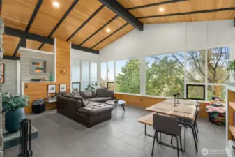 Soaring bamboo ceilings