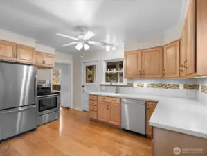 Kitchen remodel finished around 2015. Professionally cleaned interior, windows, carpets.