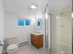 Daylight basement 3/4 bath.