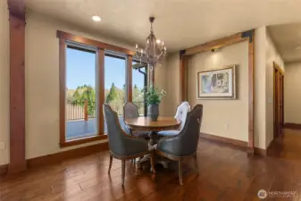 Large dining room