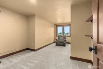 Extra finished room for studio, second office, or creative space.