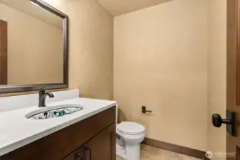 1/2 bath on 2nd story